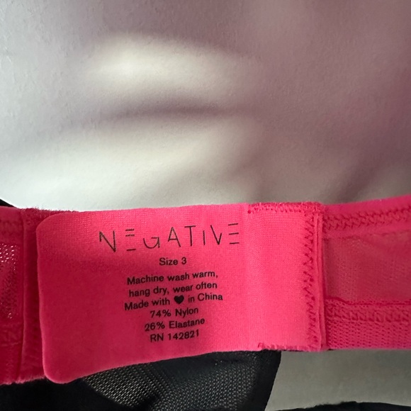 Negative Underwear Sieve Bras size 3 - Picture 5 of 6